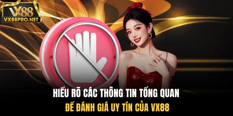 Hiểu rõ các thông tin tổng quan để đánh giá uy tín của vx88